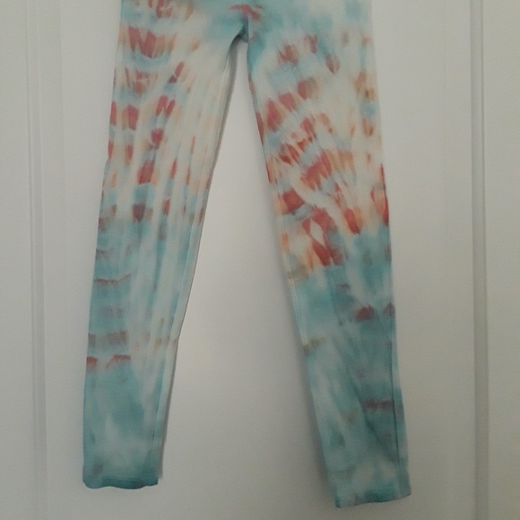 GIRL’S TIE-DYED COTTON LEGGINGS - Picture 2 of 7